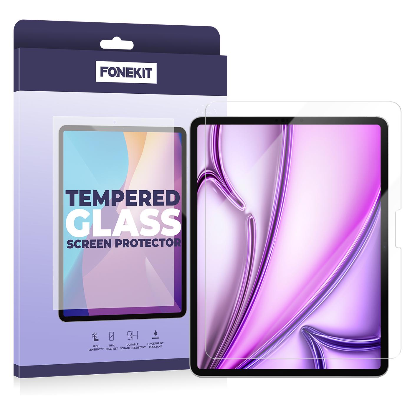 FoneKit Displayschutzfolie, Apple iPad Air / Pro 2024 (13") (Apple iPad Air 2013, Apple iPad Air 2014) (FK-PL-IPAD-AP2024-129)