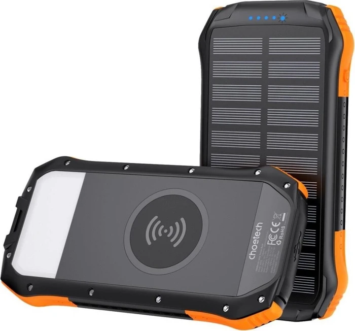 ChoeTech B659 10000mAh solar Power Bank+wireless charging