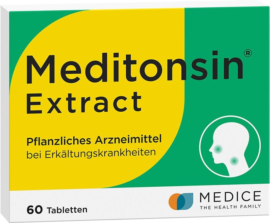Meditonsin Extract Pflanzliche Erkältungstabletten