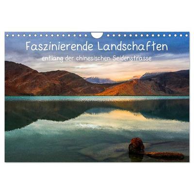 Faszinierende Landschaften entlang der chinesischen Seidenstrasse (Wandkalender 2026 DIN A4 quer), CALVENDO Monatskalender