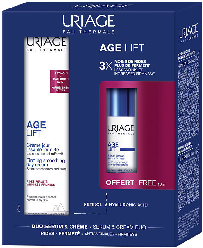 Uriage Age Lift Crema De Día Estuche 2 pz