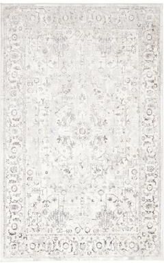 ECARPETGALLERY Machine Made Mira Grey Area Rug