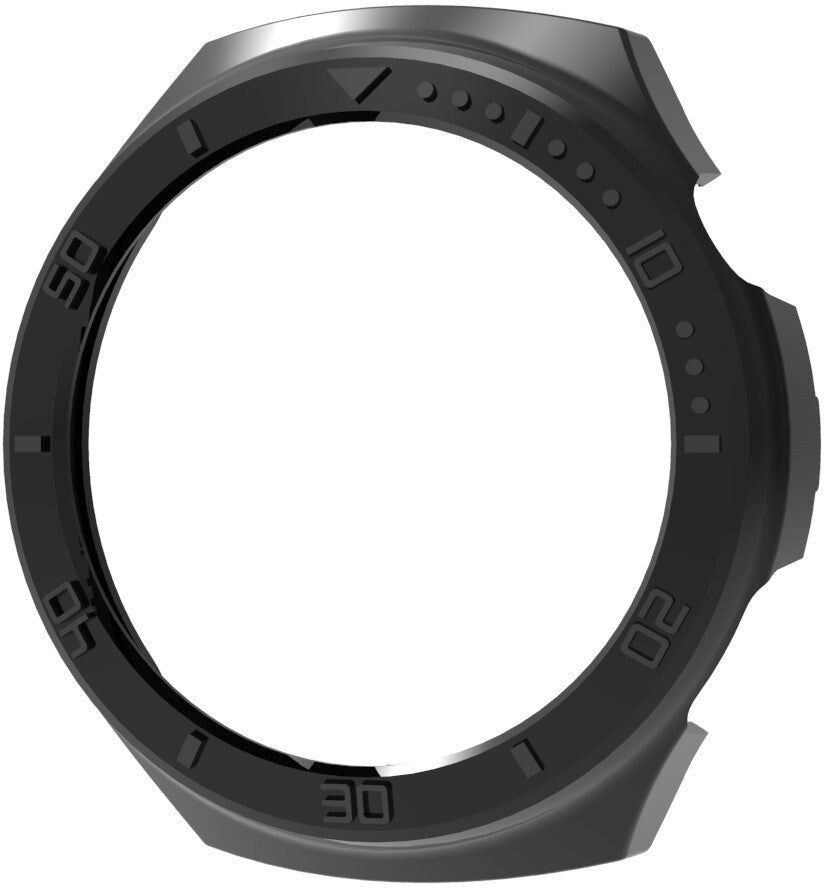 INCOVER Huawei Watch 4 Pro Fleksibelt Cover - Sort