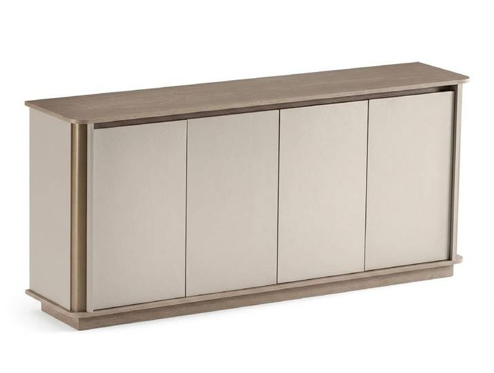 Xlmoebel Sideboard Konsolentisch moderner Stil Beige vielseitiges Design Minimalismus (1 St., 1-tlg)