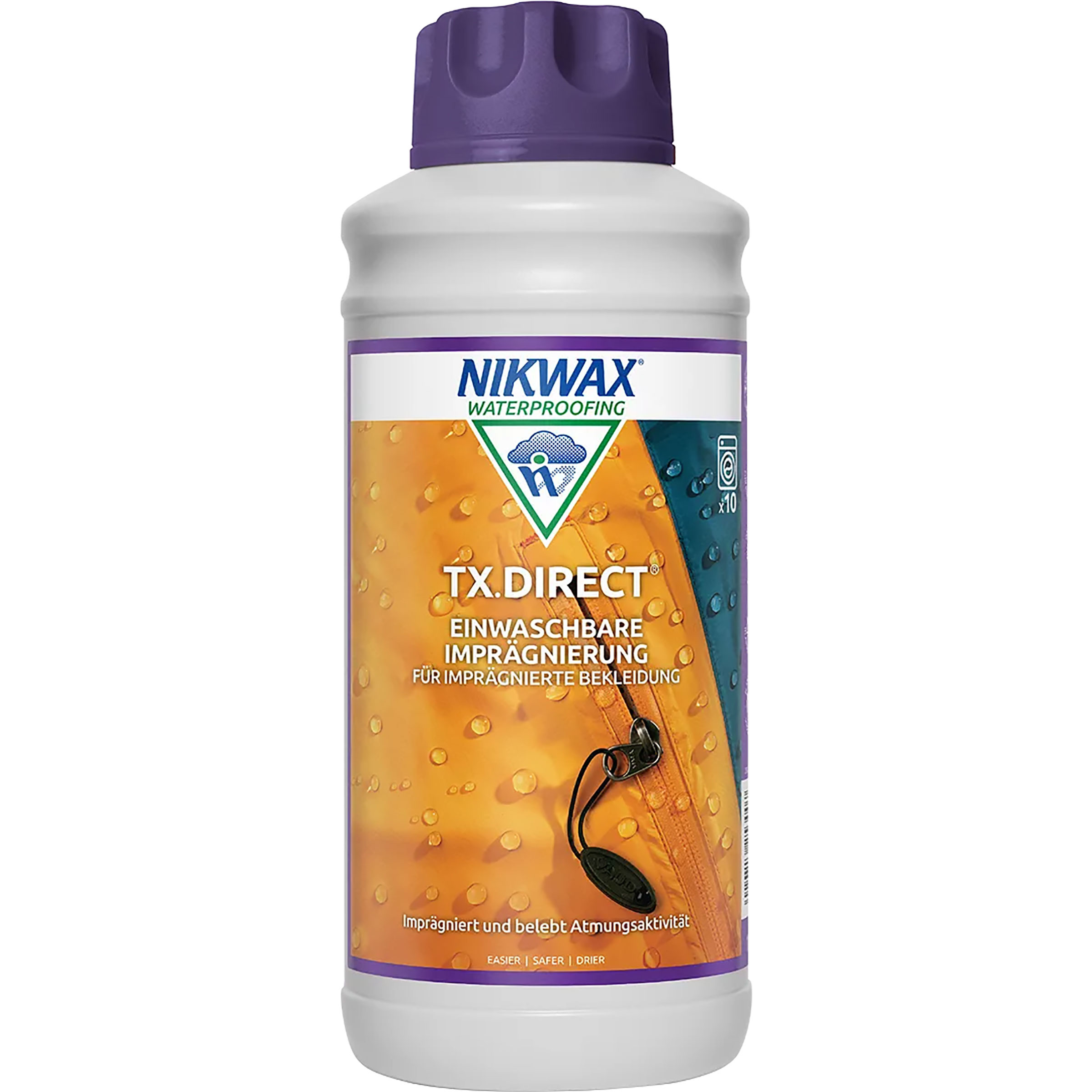 Nikwax TX-Direct Wash-In Pflegemittel Funktionswaschmittel orange Größe 1000ml