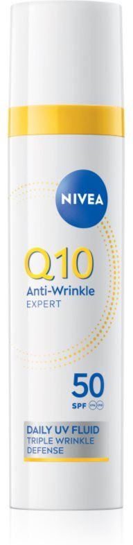 NIVEA Q10 Anti-Wrinkle ultraleichtes Fluid SPF 50 40 ml