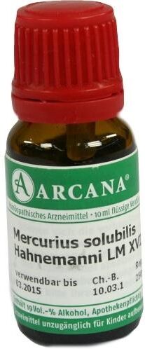 Mercurius Solub. Arcana Lm 18 Hahnemanni Dilution