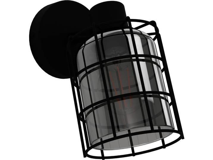 Eglo Spot Consaca Schwarz Stahl B 23.5 cm - Spot