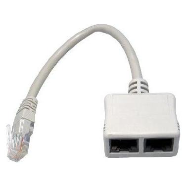 Cables Direct CDL RJ45 Economiser-Data/Data UTP (UTP, 0.21 m) (RJ-ECON)