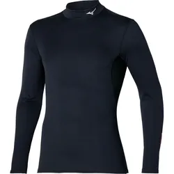 Mizuno Mock Mid Weight High Neck, schwarz