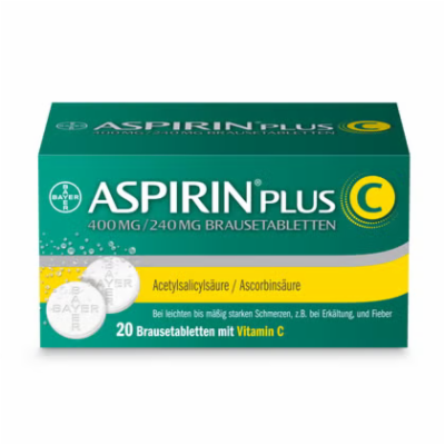EurimPharm Arzneimittel GmbH ASPIRIN plus C Brausetabletten 20 St 08803052