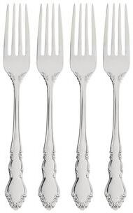 Oneida Dover Fine Flatware Dinner Forks, Set Of 4
