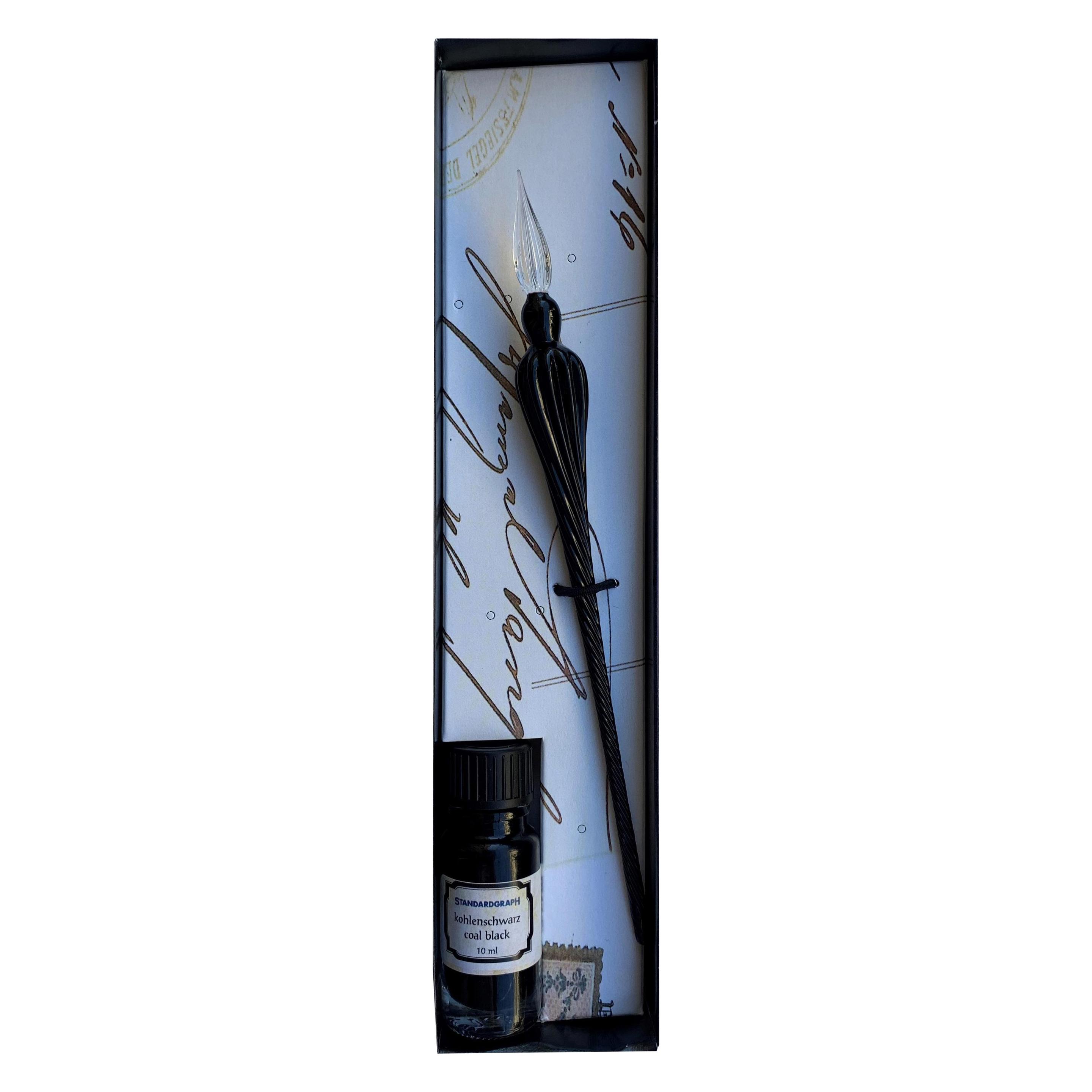 DUX Kalligraphie-set Glas Schwarz (1x) (ST-1205-01)