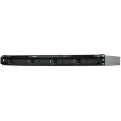 Synology Serwer Serwer RS826RP+ 4x0HDD Ryzen V1500B 4GB 4x1GbE 3Y (0 TB), NAS, Schwarz, Grau
