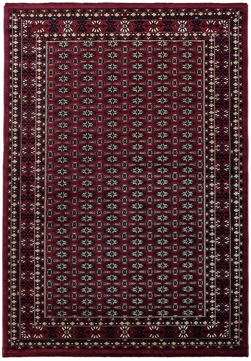 Perzisch Tapijt Marrakesh Rood Klassiek Rechthoekig Polypropyleen