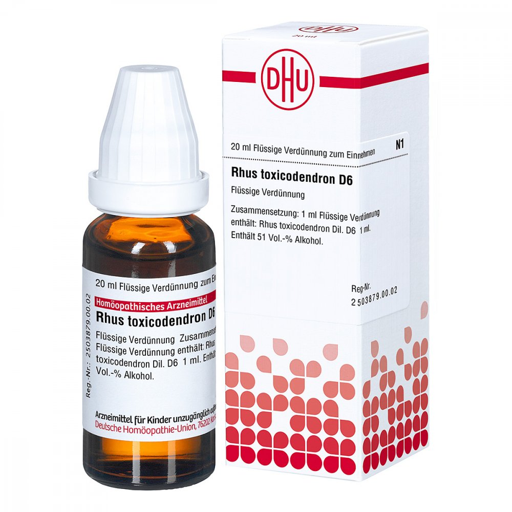 DHU-Arzneimittel GmbH & Co. KG Rhus Toxicodendron D6 Dilution 01783599
