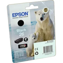 Epson Tinte C13T260140 schwarz 26