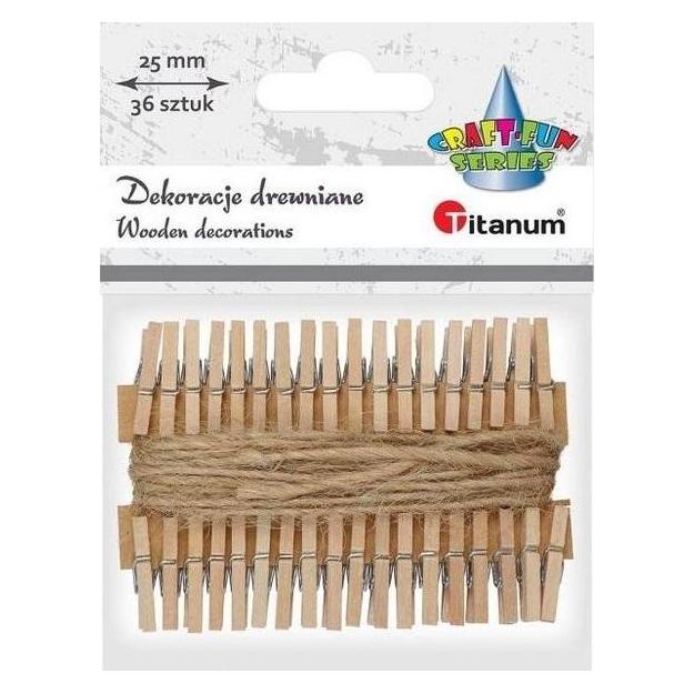 Titanum Holzklammern 36 Stk (41937310)
