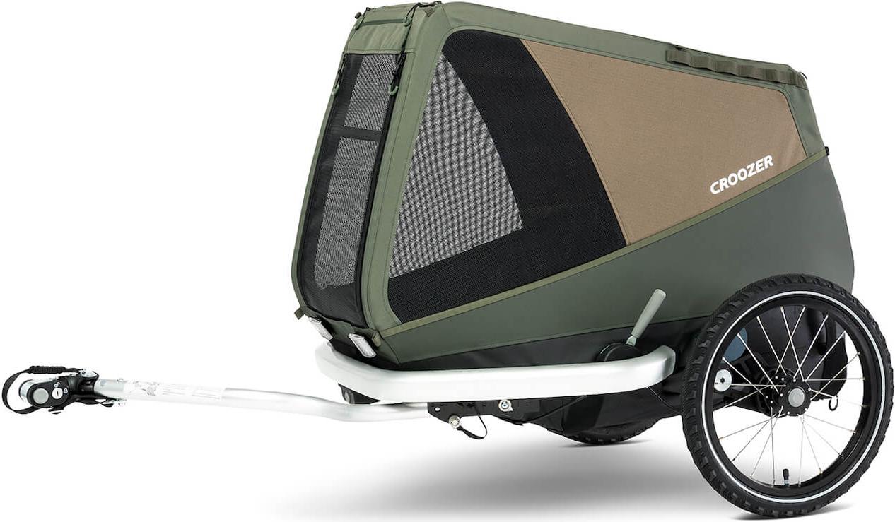 Croozer Dog Enna Cozy Ride Bundle - Moss Green