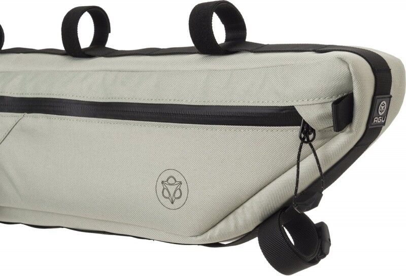 AGU Borsa orizzontale al telaio bikepacking  VENTURE 3 litri verde pistacchio