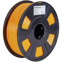 Renkforce Filament PLA (PLA, 1000 g), 3D Filament, Orange