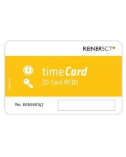 ReinerSCT timeCard RFID Premium Karten 100 Stück (ev3) RFID Karten-Mitarbeiterausweise ohne Mitarbeiterlizenzen (2749600-564)