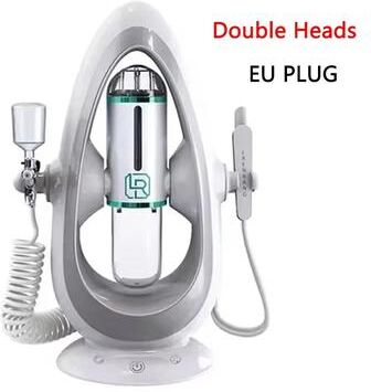 Uplifted Goods Professional Hydra Dermabrasion Aqua Facial Beauty Device double Heads Eu Plug