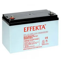 Effekta BTL 12-120 S 12V 120Ah Blei Akku / Blei-Vlies Akku AGM VRLA