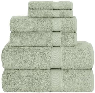 Authentic Hotel and Spa Turkish Cotton 6-piece Towel Set