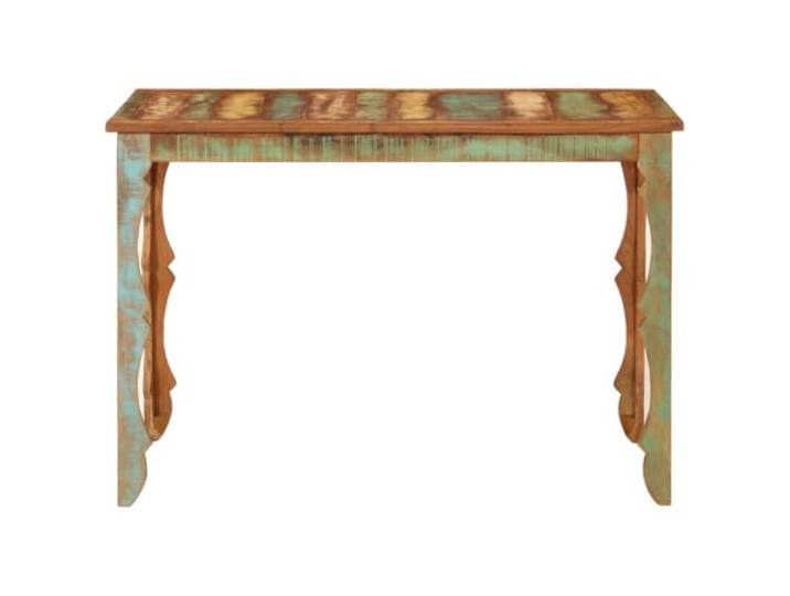 HKQWPBF Esstisch 110x52x76 cm Altholz Massivholz Minimalistischer Stil,eleganter Charme,handgefertigt,Unikat,Maserung variiert,feuchtes Tuch