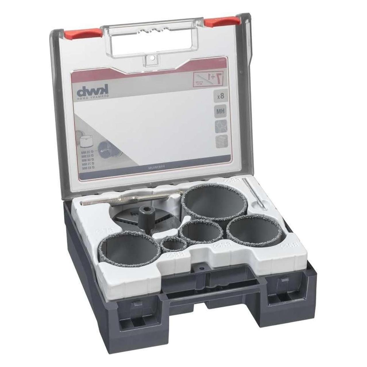 kwb FliesenlegerSet HM bestreut (33 mm, 68 mm, 73 mm, 83 mm) (499505)