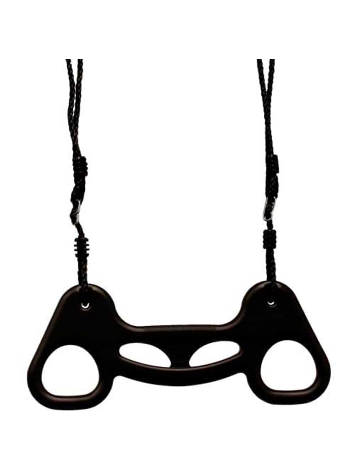 Nordic Play trapeze swing black with black rope