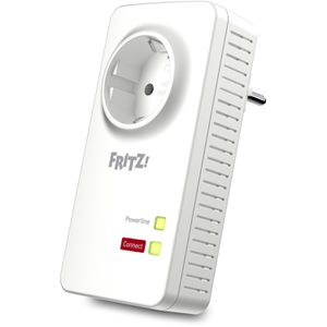 AVM Powerline FRITZ!Powerline 1220 Single, 1 Adapter, bis 1200 MBit/s, mit Steckdose