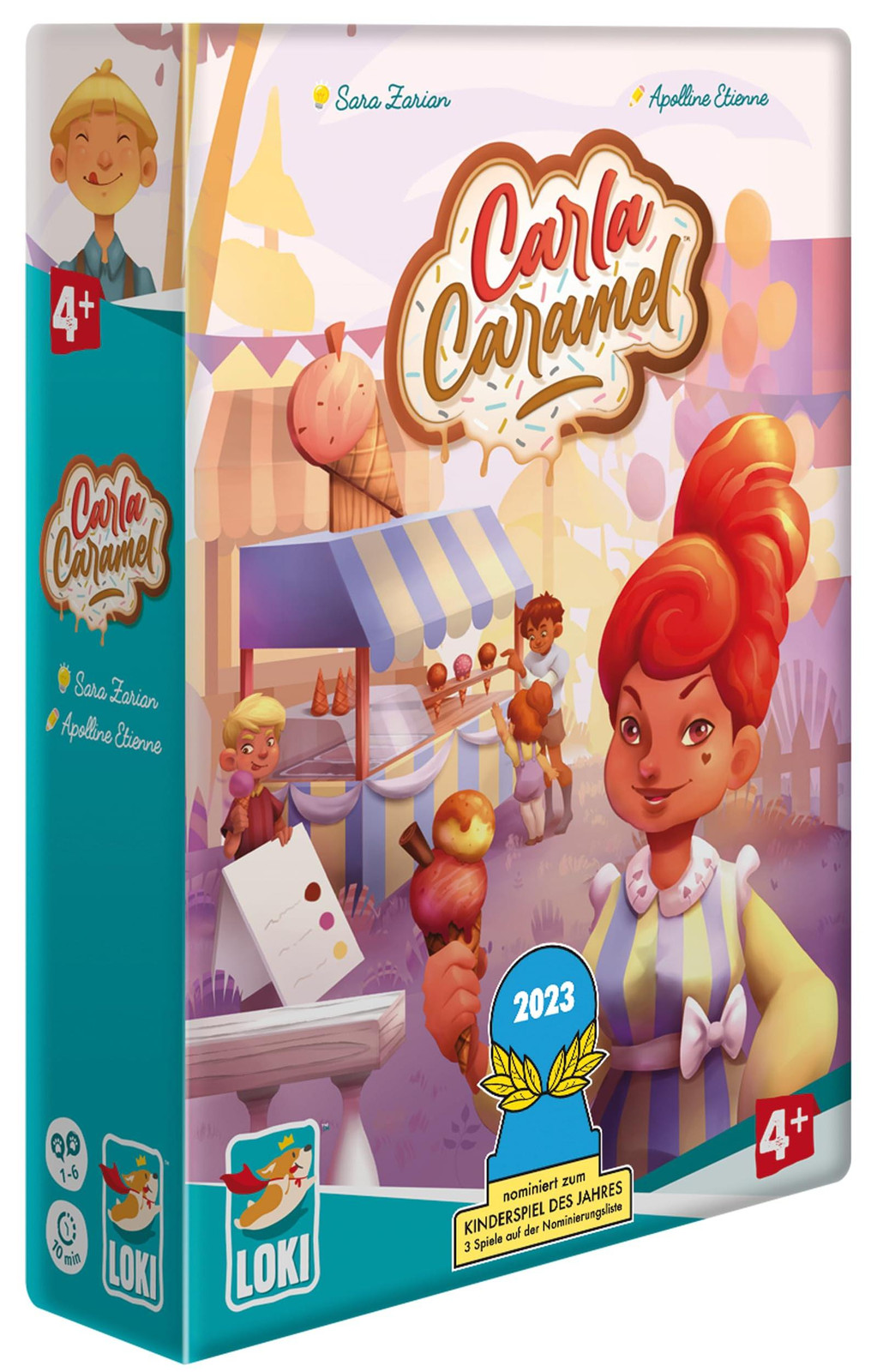 LOKI Carla Caramel Coöperatief kinderspel voor 1-6 spelers vanaf 4 jaar