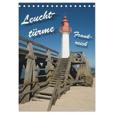 Leuchttürme Frankreich (Tischkalender 2027 DIN A5 hoch), CALVENDO Monatskalender