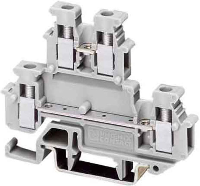 Phoenix Contact Bornes double étage MBKKB 2,5 gris (1414064)