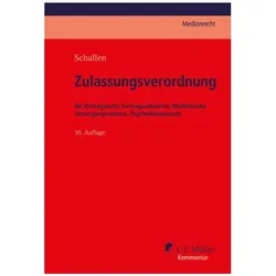 Zulassungsverordnung, Fachbücher von Rolf Schallen, Thomas Clemens, Ruth Düring, Barbara Berner