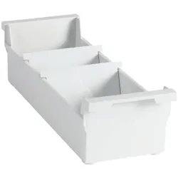 helit Karteitrog A7 quer »the admin H61227« grau, 12.4x9.5x35 cm