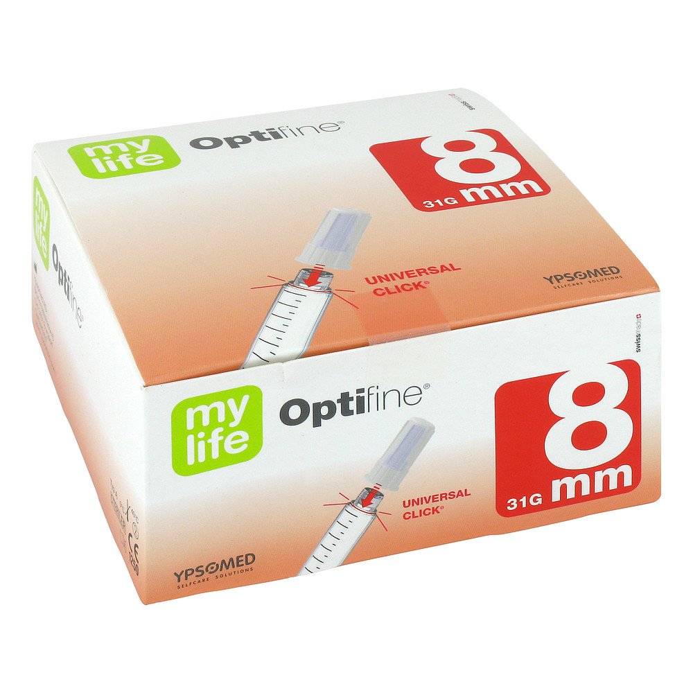 1001 Artikel Medical GmbH Optifine 8 Pen-nadeln 0,25x8 mm 03534268