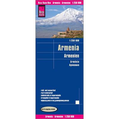 Reise Know-How Landkarte Armenien / Armenia (1:250.000), Sonstige von Reise Know-How Verlag Peter Rump, Reise Know-How Verlag Peter Rump GmbH,