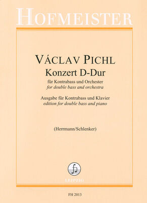 Friedrich Hofmeister Verlag Pichl Konzert Kontrabass