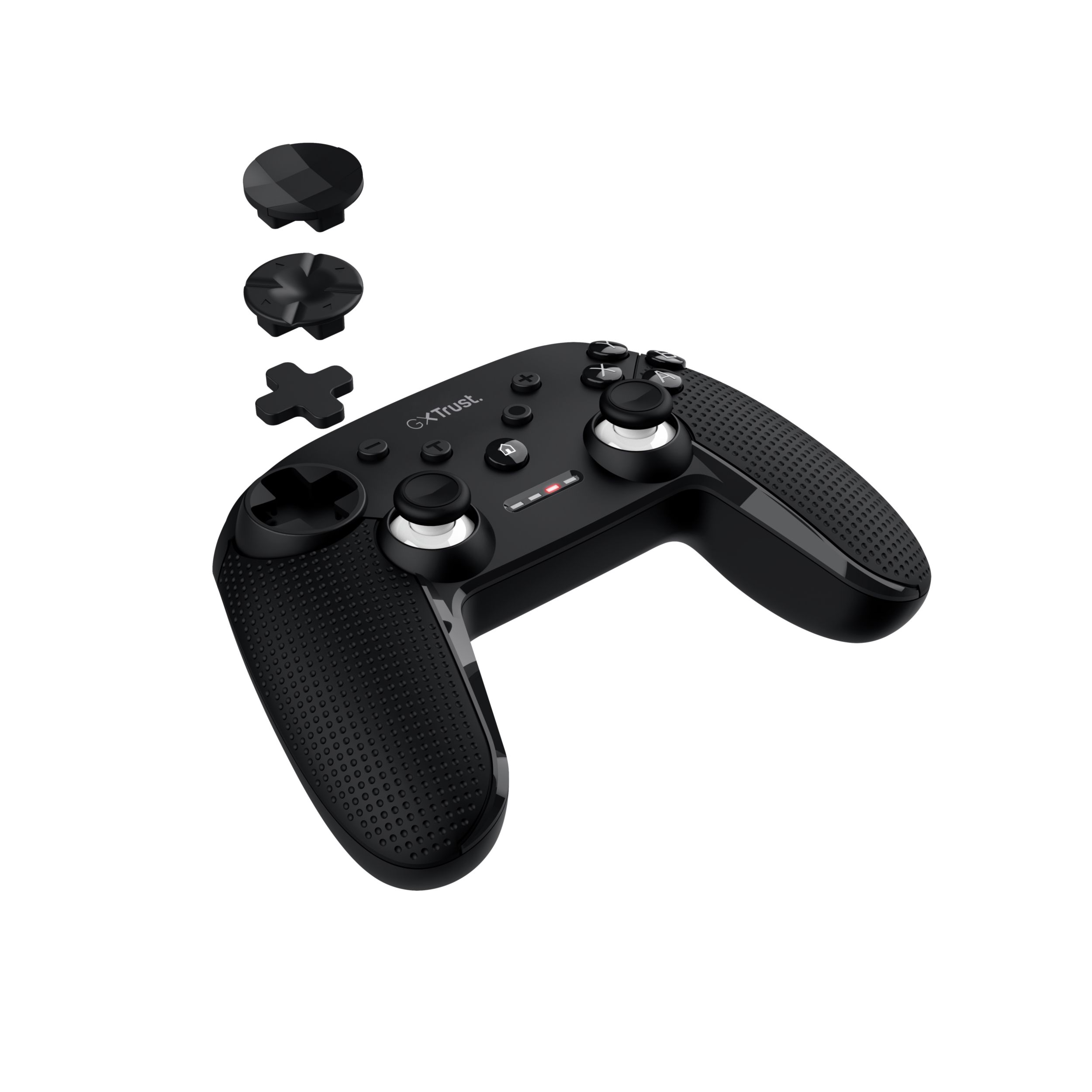 Trust GXT542 Muta Analog / Digital Joystick für Android, Nintendo Switch, PC, Tablet PC, iOS (Schwarz) 24790
