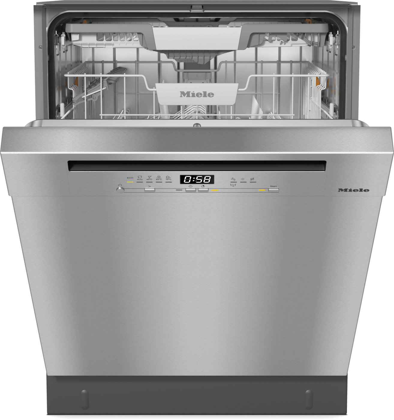 Miele G5811SCU Active Plus 60 cm Geschirrspüler unterbaufähig leise 14 Maßgedecke aquaStop Funktion (Edelstahl) 12845880