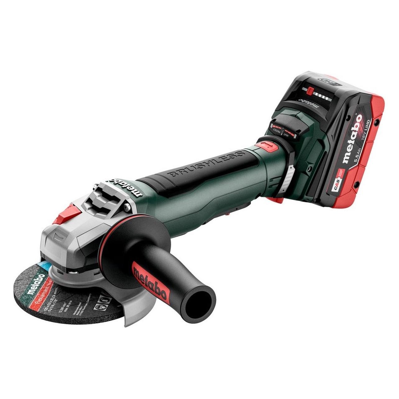 Metabo Akku-Winkelschleifer WPB 18 LT BL 11-125 Quick (125 mm) (613059660)