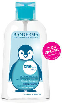 Bioderma Água Micelar Limpeza Bebé ABC Derm 1000 ml