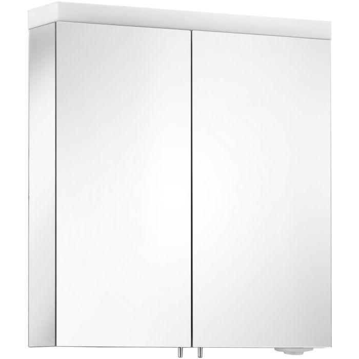 Keuco Royal Reflex.2 Spiegelschrank 24202171301 650x700x150mm, 2 Drehtüren, beleuchtet