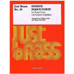 Sonata Pian/'e Forte: Just Brass No. 30, Fachbücher von Giovanni Gabrieli