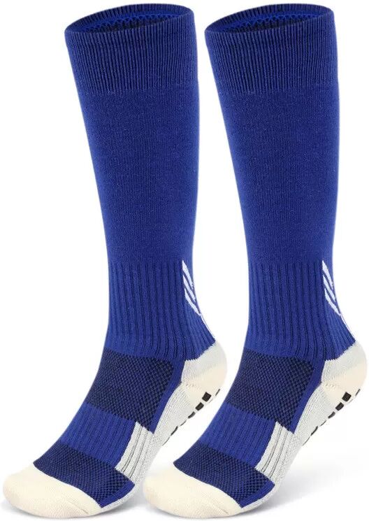 INF Anti-Rutsch-Fußball-Kniestrümpfe, 2 Paar Blau