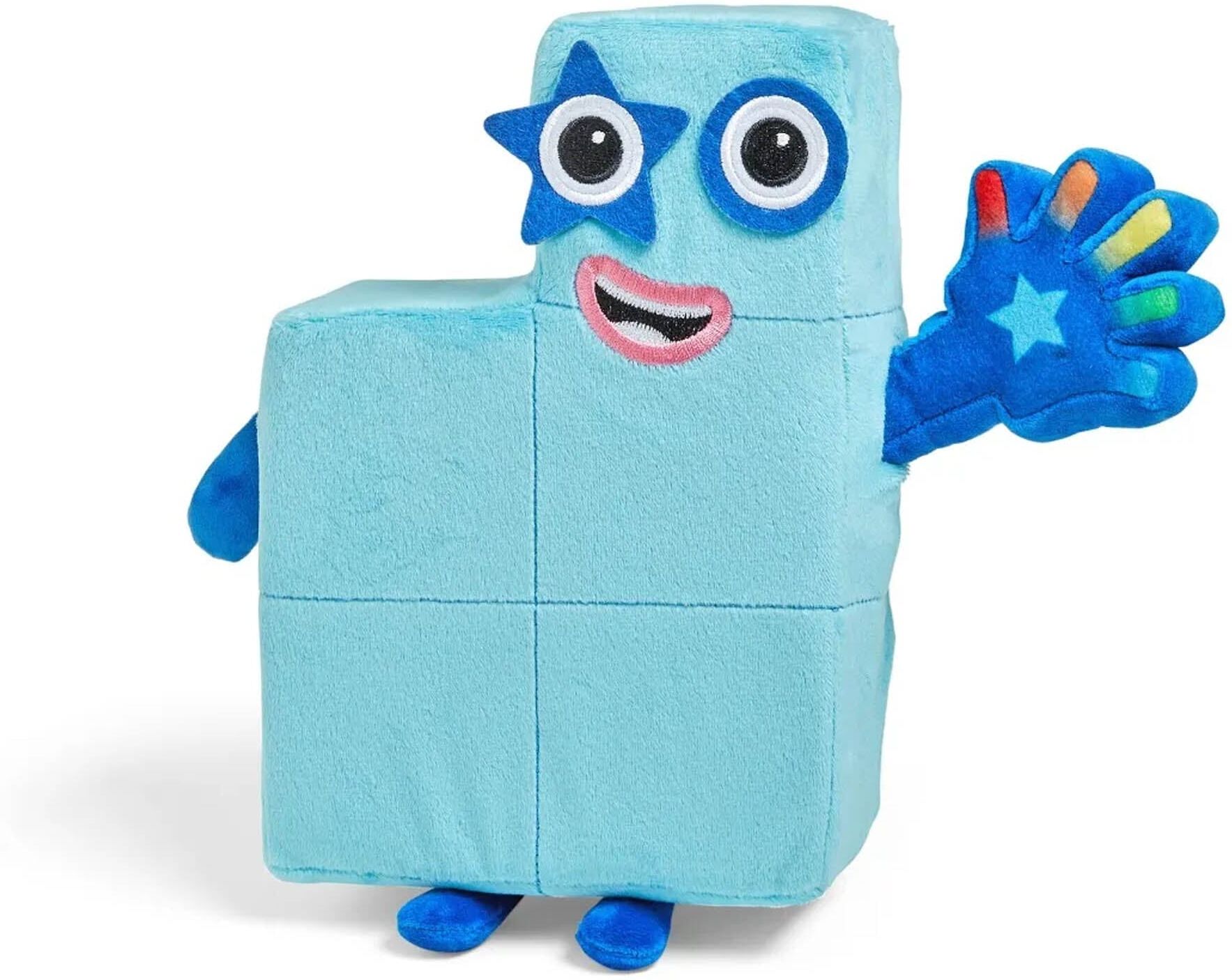 Learning Resources Sing-Along Numberblock Five Plush Interactive Toy, Counting Toy - Age 3+ Learning Resources