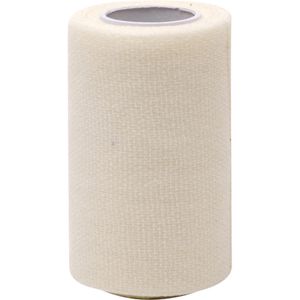 Leina-Werke Pflaster  selbsthaftend ohne Kleber, 4 m x 6 cm, latexfrei, weiß